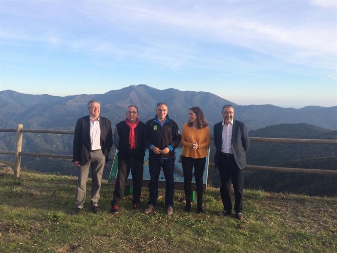 Elías Bendodo en la Serranía de Ronda 