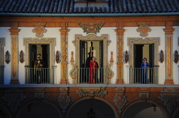 Representación teatral en la Feria de Municipios de Córdoba