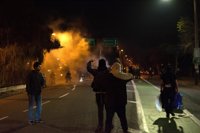 Herida de bala una persona durante una protesta contra Trump en Portland
