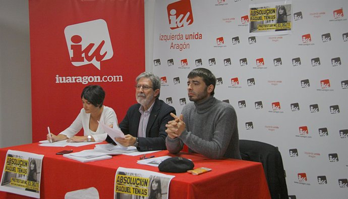 Reunión del Consejo Político de IU Aragón.