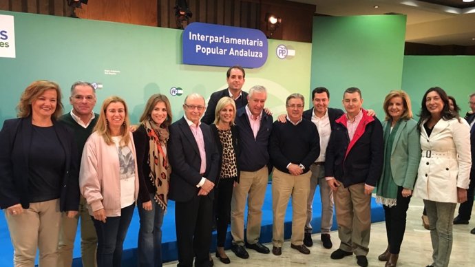 Participantes en la Interparlamentaria del PP-A en Córdoba