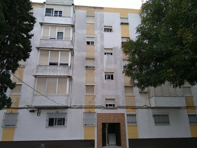 Edificio desalojado en Jerez de la Frontera