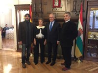 Ceniceros, agradecido al Centro Riojano de Madrid por su "papel fundamental como nexo de unión entre La Rioja y Madrid"