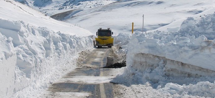 El Gobierno de Aragón ya tiene preparado el dispositivo de vialidad invernal.
