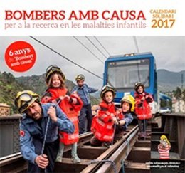 Sexta edición del calendario solidario 'Bombers amb Causa' 