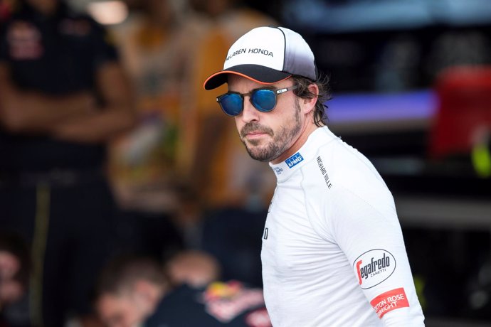 Fernando Alonso en el GP de Austria