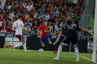 Aduriz se convierte en el goleador más veterano de la selección española