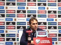 Lopetegui: "Estuvimos a veces parados más de la cuenta en la primera parte"