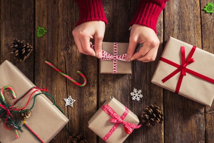 Envoltorios originales para los regalos de Navidad