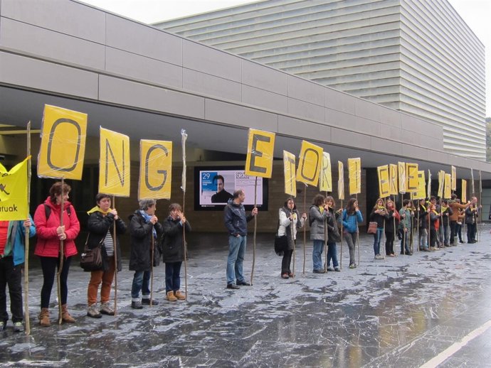 Presentación de Ongi Etorri Errefuxiatuak Gipuzkoa.