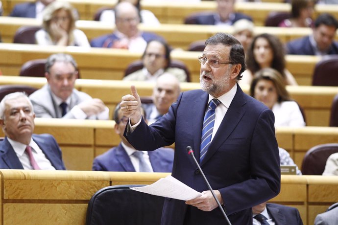 Mariano Rajoy en el Senado