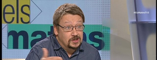 El líder de EnComúPodem, Xavier Domènech