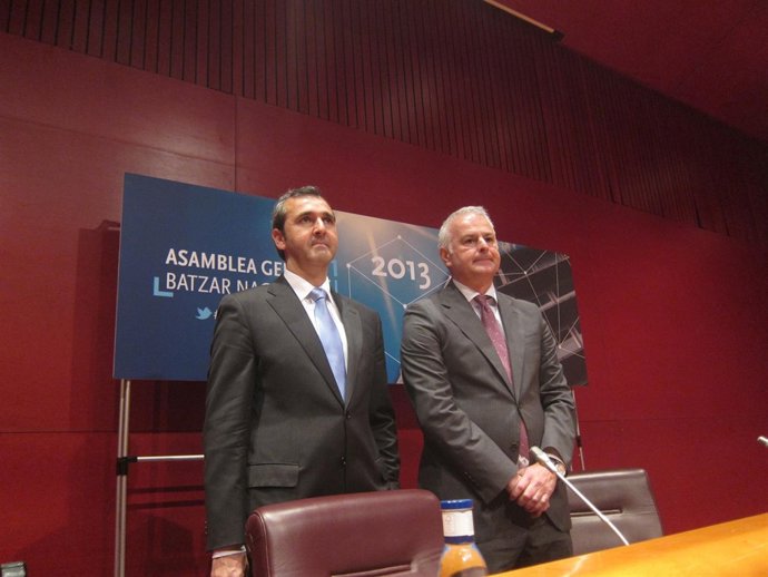 Iñaki Garcinuño y Francisco Javier Azpiazu