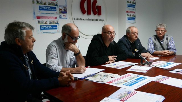 Jubilados y pensionistas de la CIG