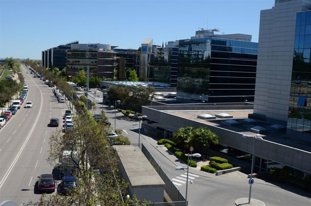 Edificio, edificios, empresa, empresas