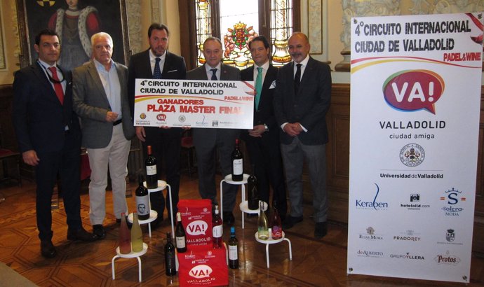 Presentación del circuito 'Padel & Wine' Ciudad de Valladolid