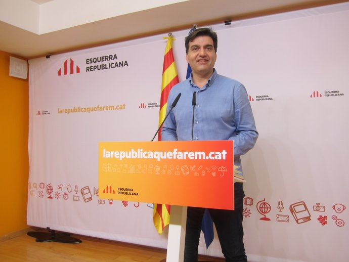 El portavoz de ERC, Sergi Sabrià