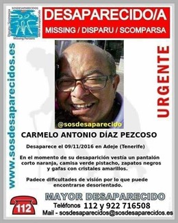 Cartel del desaparecido