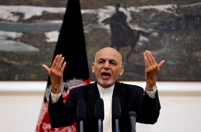 El presidente de Afganistán, Ashraf Ghani