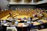El Parlamento foral reduce las cuantías de las indemnizaciones para viajes oficiales