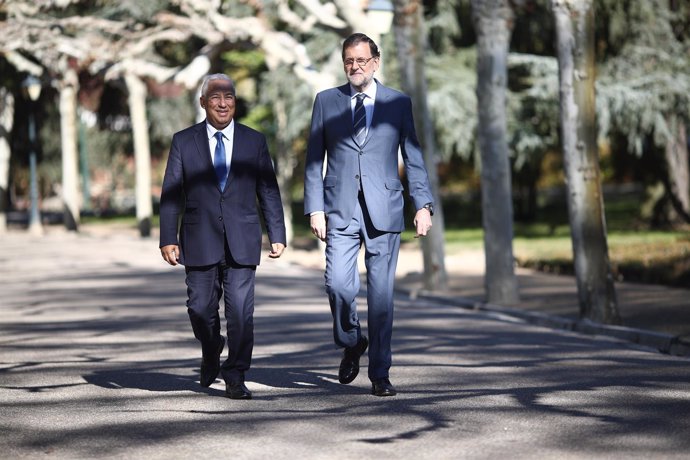 Mariano Rajoy recibe en la Moncloa a Antonio Costa