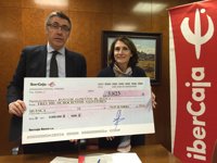 El Banco de Alimentos recibe 3.800 euros de la Carrera Popular Ibercaja Huesca