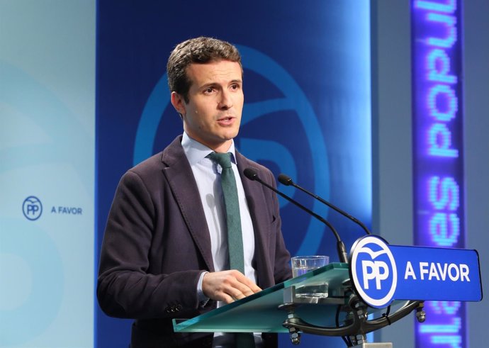 Pablo Casado, vicesecretario de Comunicación del PP