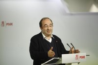 Iceta afirma que el PSOE debería rechazar los Presupuestos de Rajoy