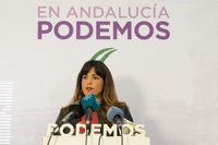 Teresa Rodríguez anuncia que Podemos Andalucía se constituye como organización autónoma