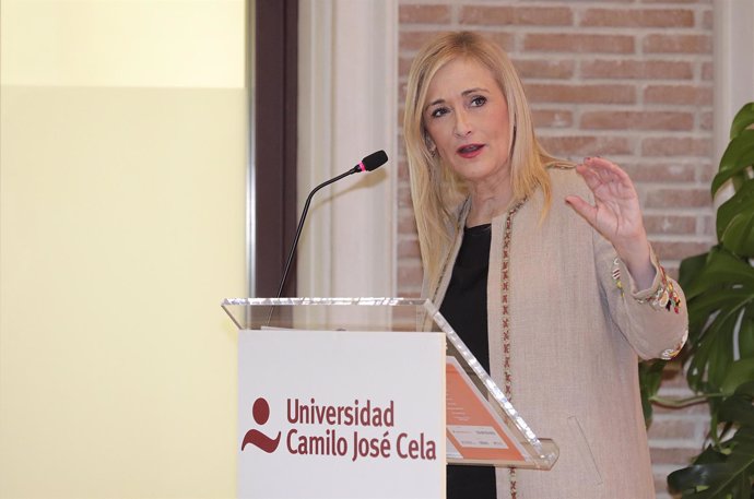 Cifuentes durante su intervención