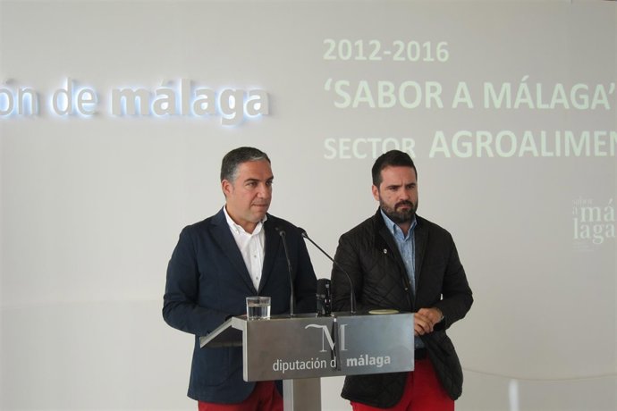 Elías Bendodo y Francisco Salado, en rueda de prensa sobre Sabor a Málaga