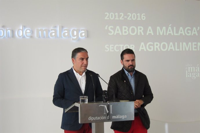 Elías Bendodo y Francisco Salado, en rueda de prensa sobre Sabor a Málaga