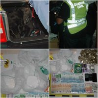 La Guardia Civil detiene a cinco miembros de una red que traficaba con cocaína en Caravaca de la Cruz