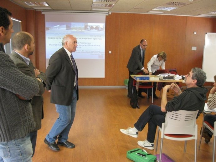 Balbín, en la clausura de uno de los cursos del programa de Ifapa.