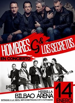 Concierto de Los Secretos y Hombres G