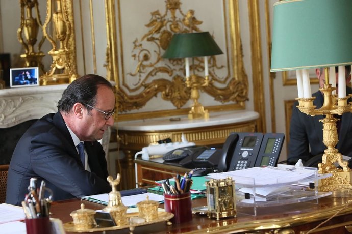 El presidente francés, François Hollande.