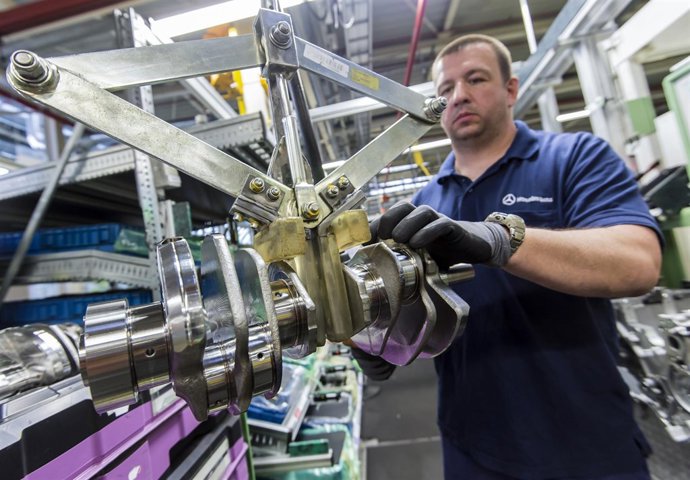 Planta de componentes de Mercedes-Benz en Berlín.