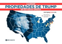 Hoteles cinco estrellas, campos de golf, casinos... ¿Cuáles son las propiedades de Donald Trump?