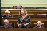 La sustituta de Pedro Sánchez toma posesión de su escaño en el Congreso