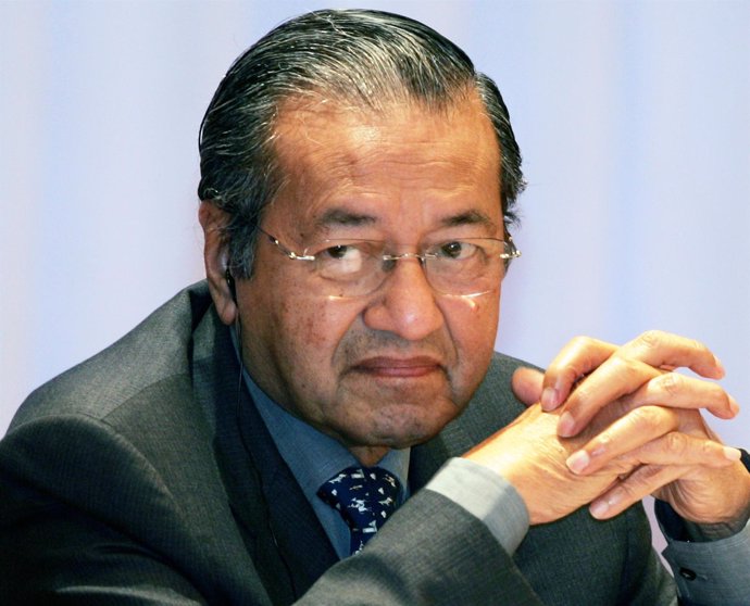 El exprimer ministro malasio Mahathir Mohamad
