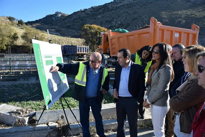 Obras mejoras depuradora de Cañete la Real