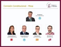 Posada, elegido por unanimidad presidente de la Comisión Constitucional del Congreso