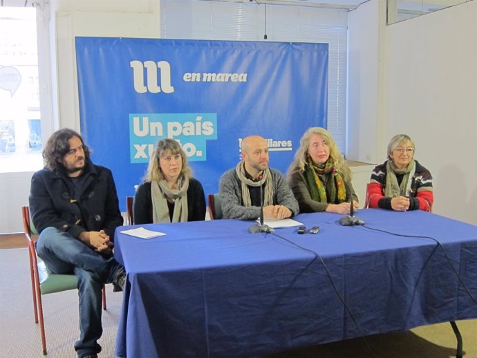 Diputados de En Marea ofrecen una rueda de prensa