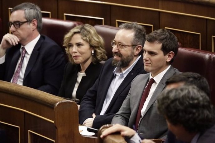 Albert Rivera, Juan Carlos Girauta, Marta Martín y José Manuel Villegas