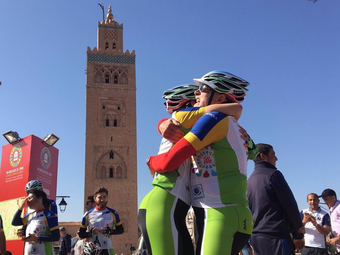 La marcha Moving for Climate NOW llega a Marrakech