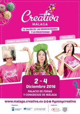Cartel de Creativa Málaga 
