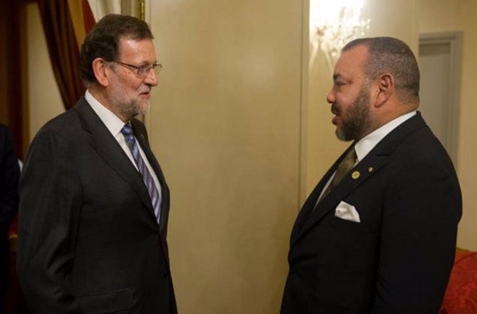 Mariano Rajoy y Mohamed VI