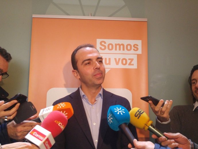 El portavoz municipal de Ciudadanos en Sevilla, Javier Millán