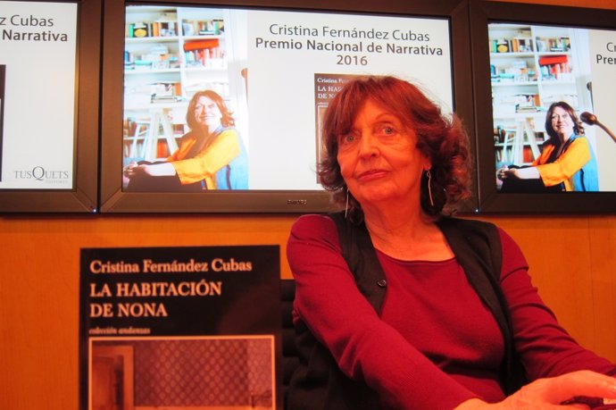 La escritora catalana Cristina Fernández Cubas 