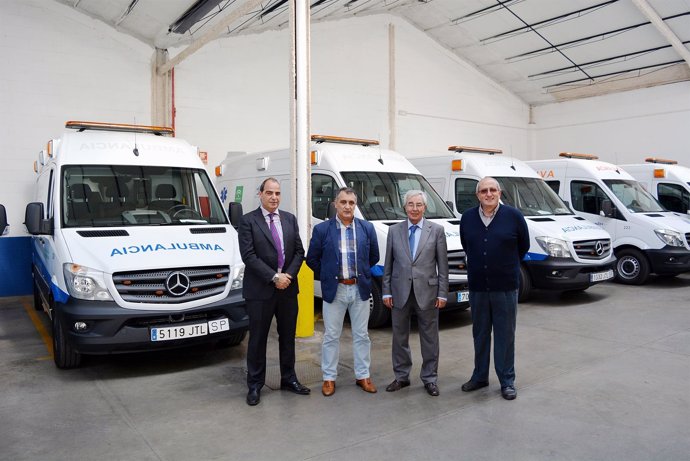 Nuevas ambulancias para Huelva